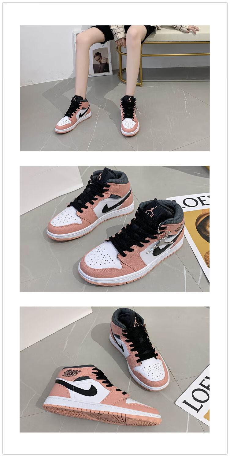 凡逸芙莆田纯原男鞋aj aj1电竞灰蓝 lpl乔1高帮运动板鞋篮球鞋男女鞋