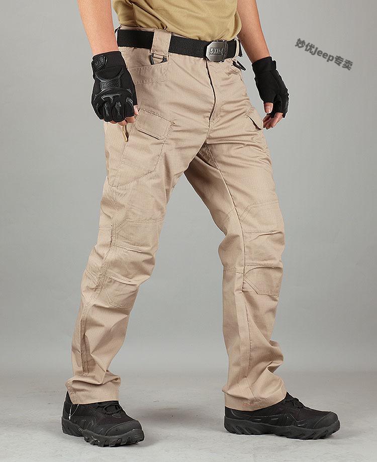 工装裤执政官战术长裤男春秋耐磨工作裤大码登山打野多袋裤透气休闲裤