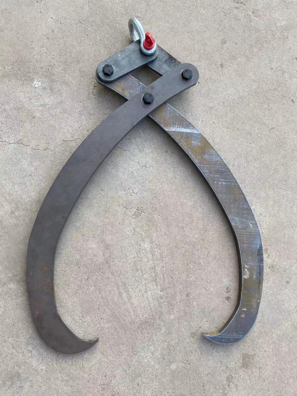 水泥夹子圆木夹抓木器水泥搬运.定做各类夹子.