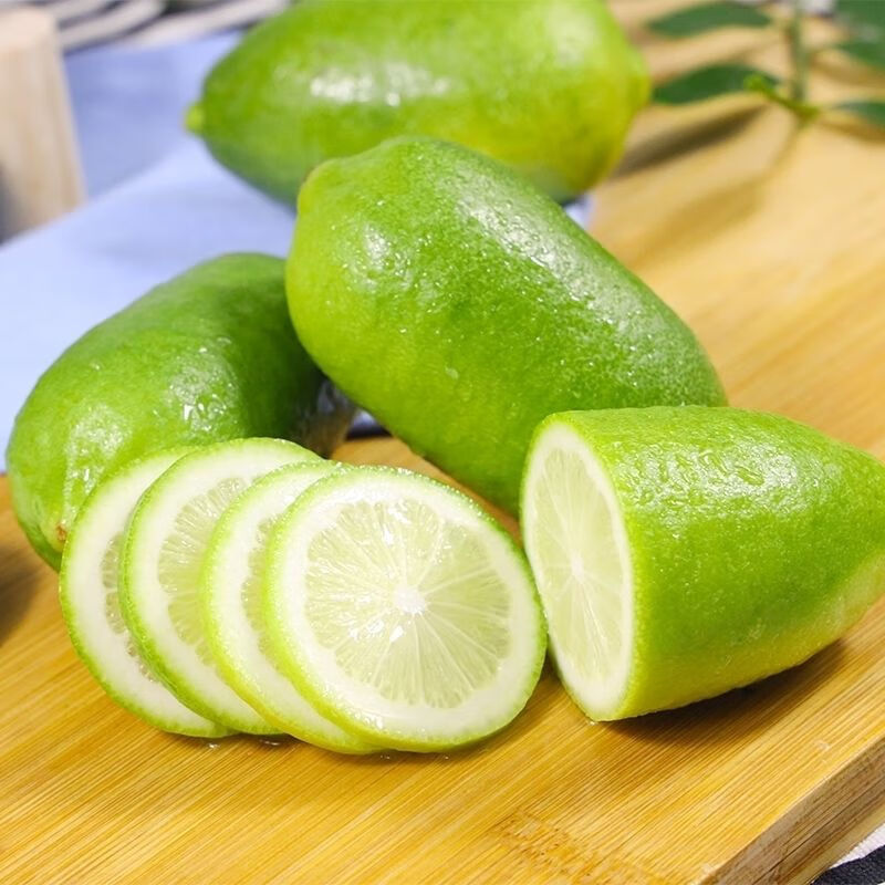 海南新鲜无籽香水柠檬青柠檬子弹头青柠檬奶茶店专用精选一级果新鲜现