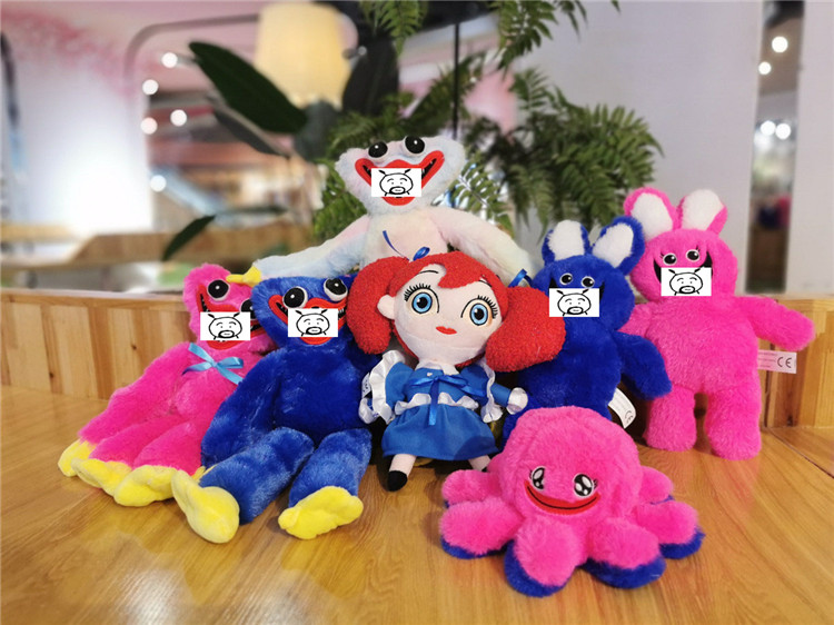 时间周边蓝色香肠怪礼物poppyplaytime蓝色波比香肠怪40cm如上描述