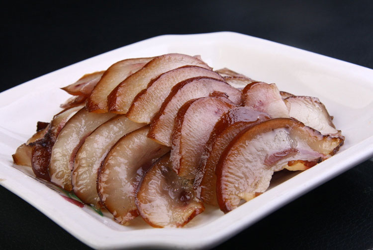 咸猪脸皮腊猪脸肉安徽特产农家土猪肉猪头肉猪拱嘴猪嘴唇咸肉500g