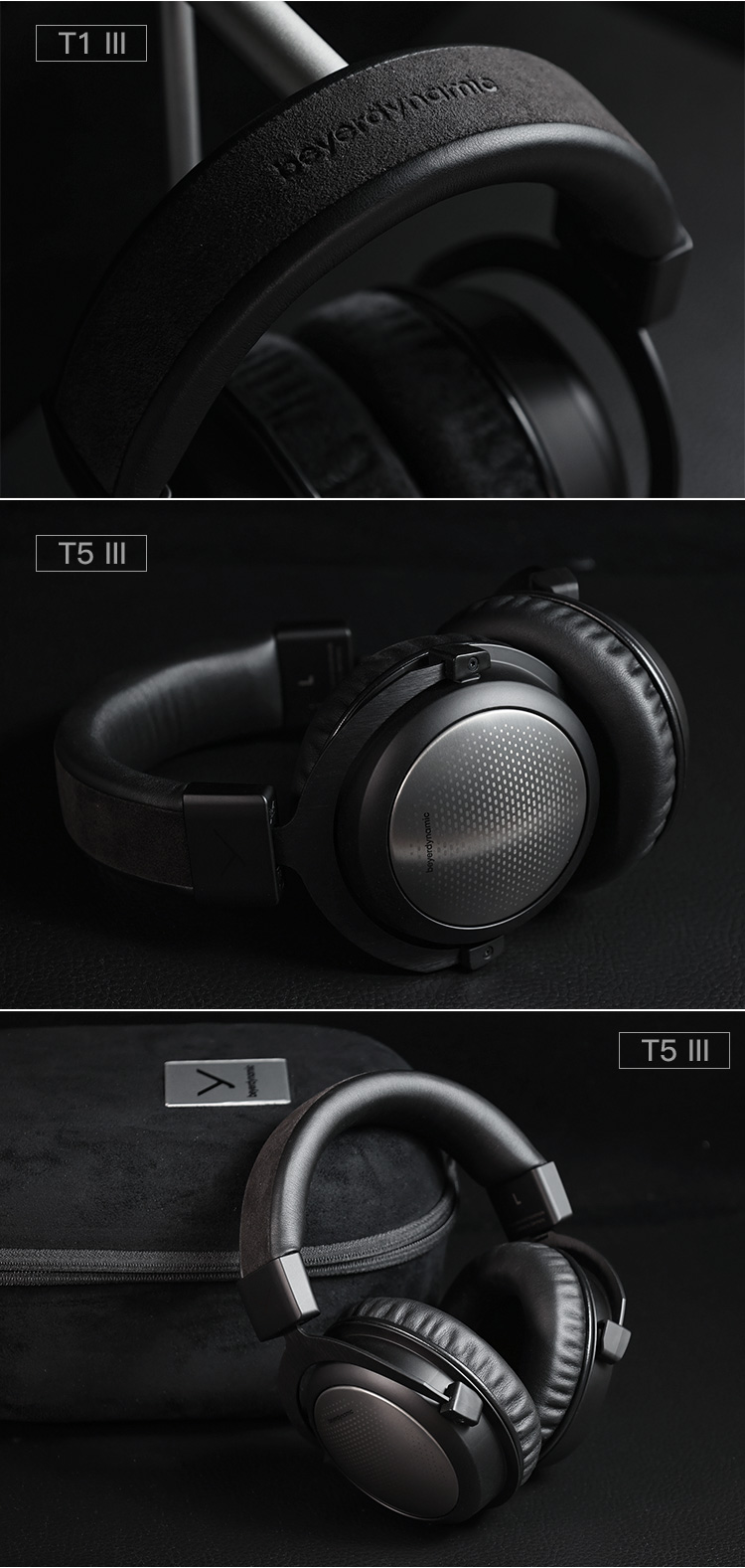 拜亚动力beyerdynamic拜雅t1三代t5pdt1990prohifi耳机t13代银色