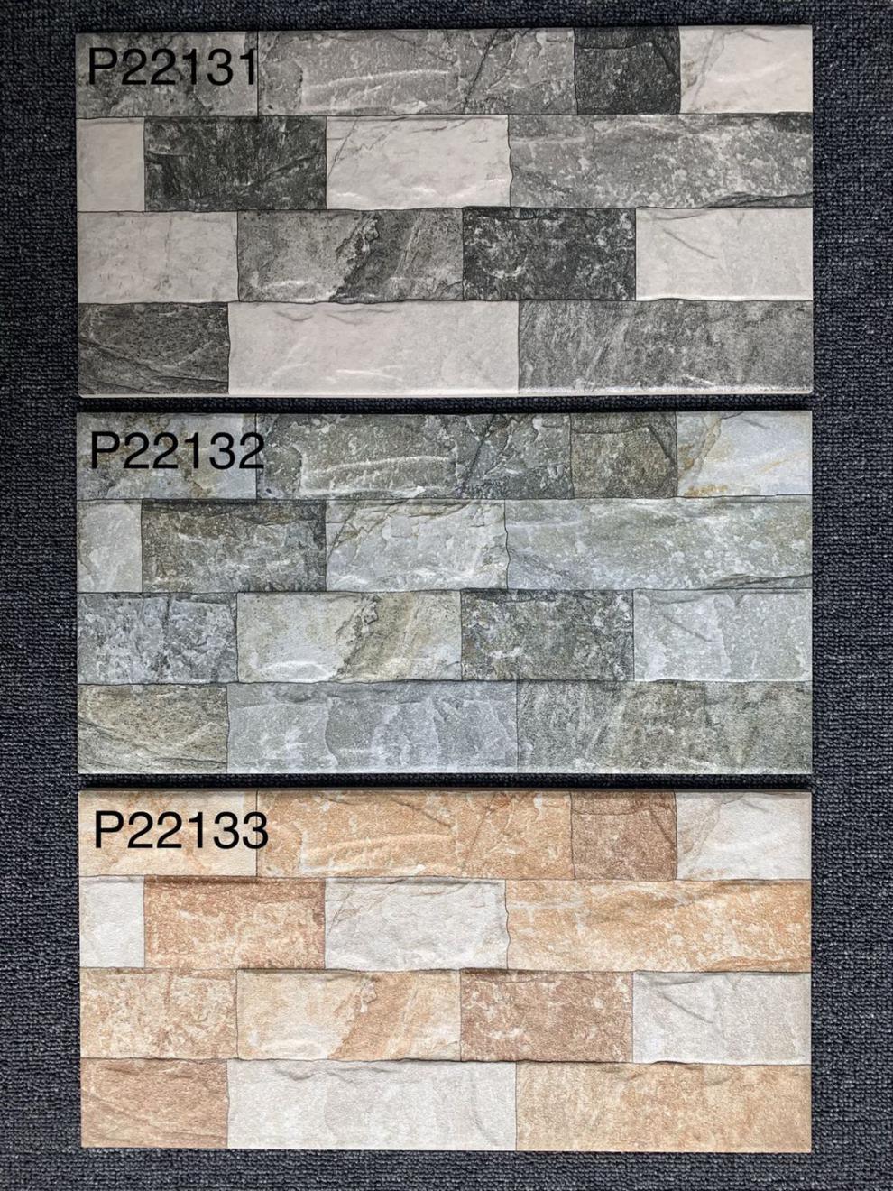 外墙瓷砖乡村家用别墅仿古蘑菇石200x400文化石室外砖庭院围墙砖t5