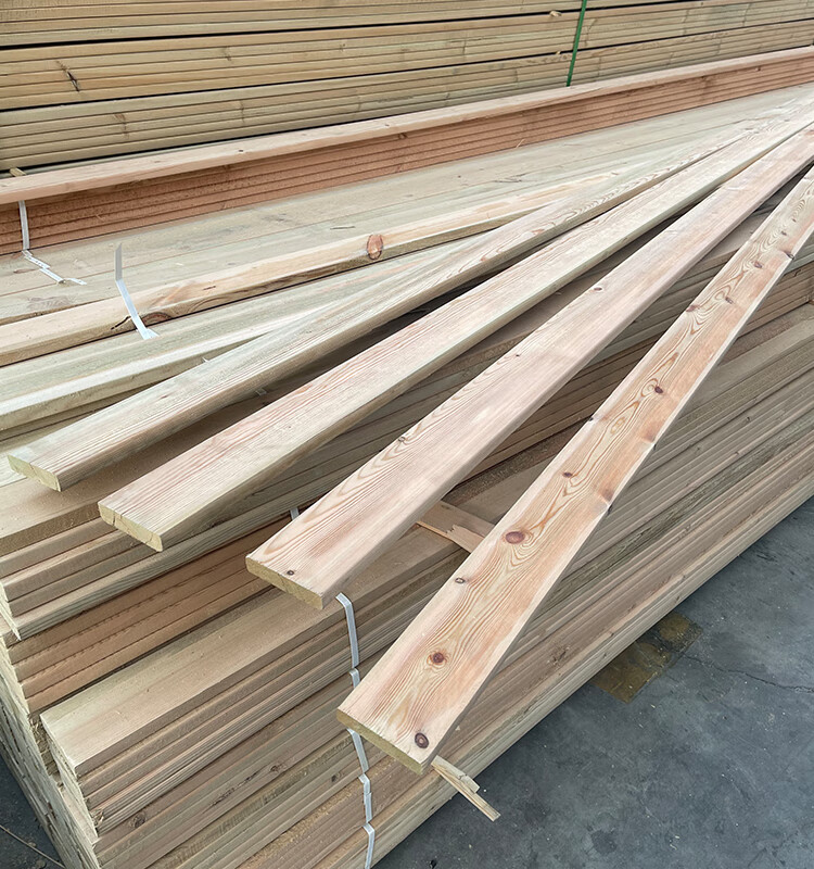 樟子松防腐木板木条户外庭院地板露台栅栏桑拿板实木板材龙骨木方 厚