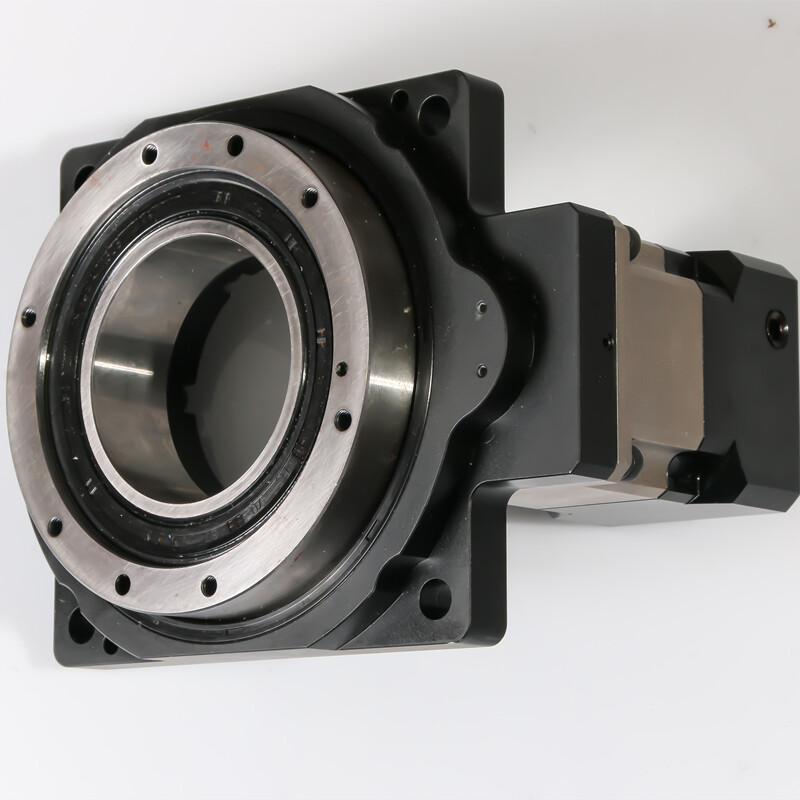 6085130精密中空旋转平台电动转盘圆盘转台步进伺服电机分度盘wp6005