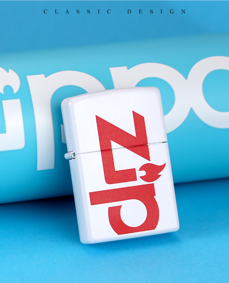 zippo打火机芝宝正版经典大标志supreme风潮牌打火机七夕520男女友