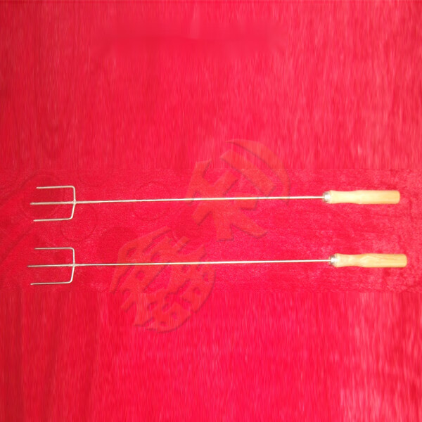 定制煤炭化验室马弗炉带样叉高温炉灰皿坩埚架带样铲灰皿叉带样手敞口