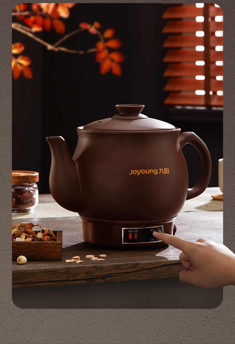 【京品优选】九阳(joyoung)养生壶煎药壶中药锅中药壶熬药罐 4升一体