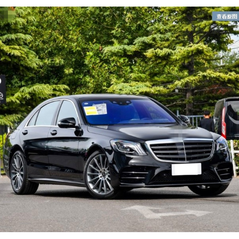 适用于18 19款w222大灯罩奔驰s级大灯罩w222s320s350s450s500面罩