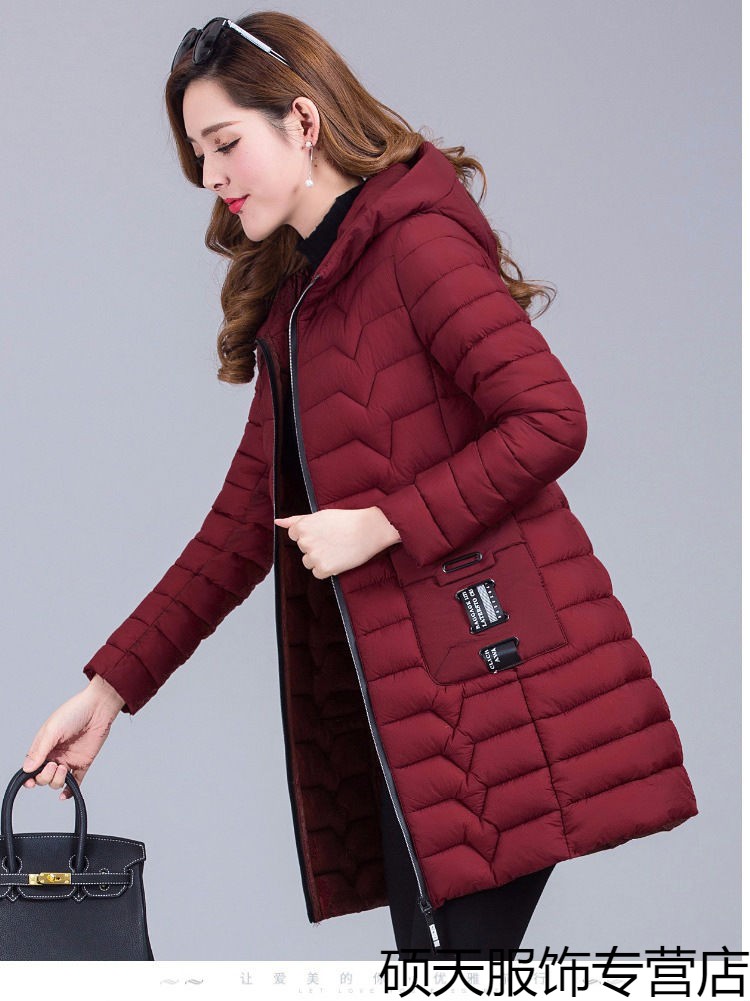 袄子女棉衣棉袄新品冬天外套女加厚棉服棉衣女中长款2019棉服女装棉袄