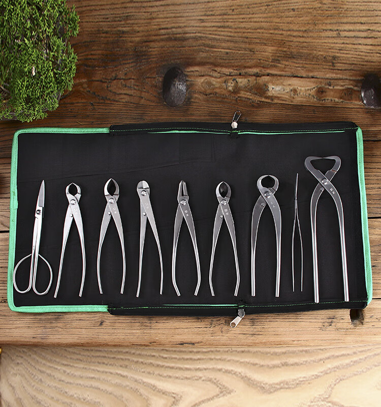 工具套装枝剪芽剪刀球形剪钳盆景修剪工具球节剪 特大号【图片 价格