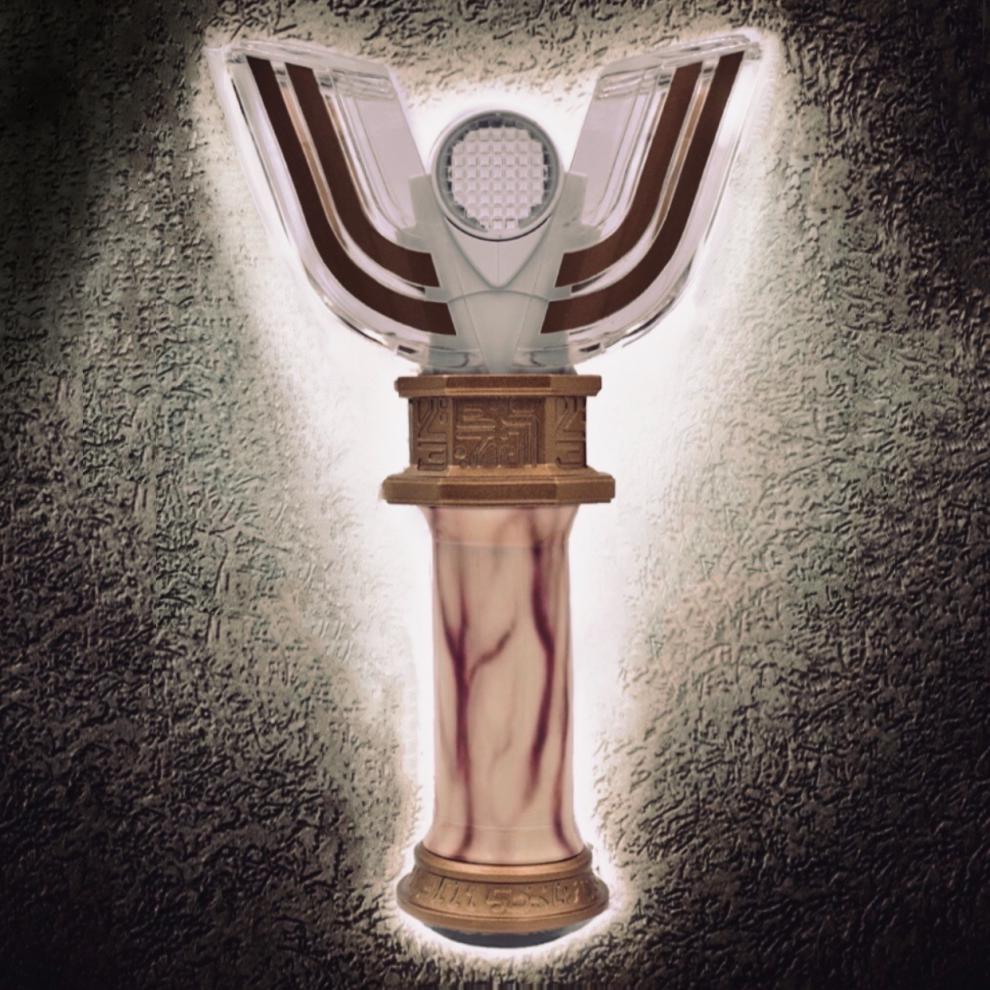 奥特曼变身器神光棒 tv版 迪迦 火花棱镜 tv道具版 蓝牙合金 tv神光棒