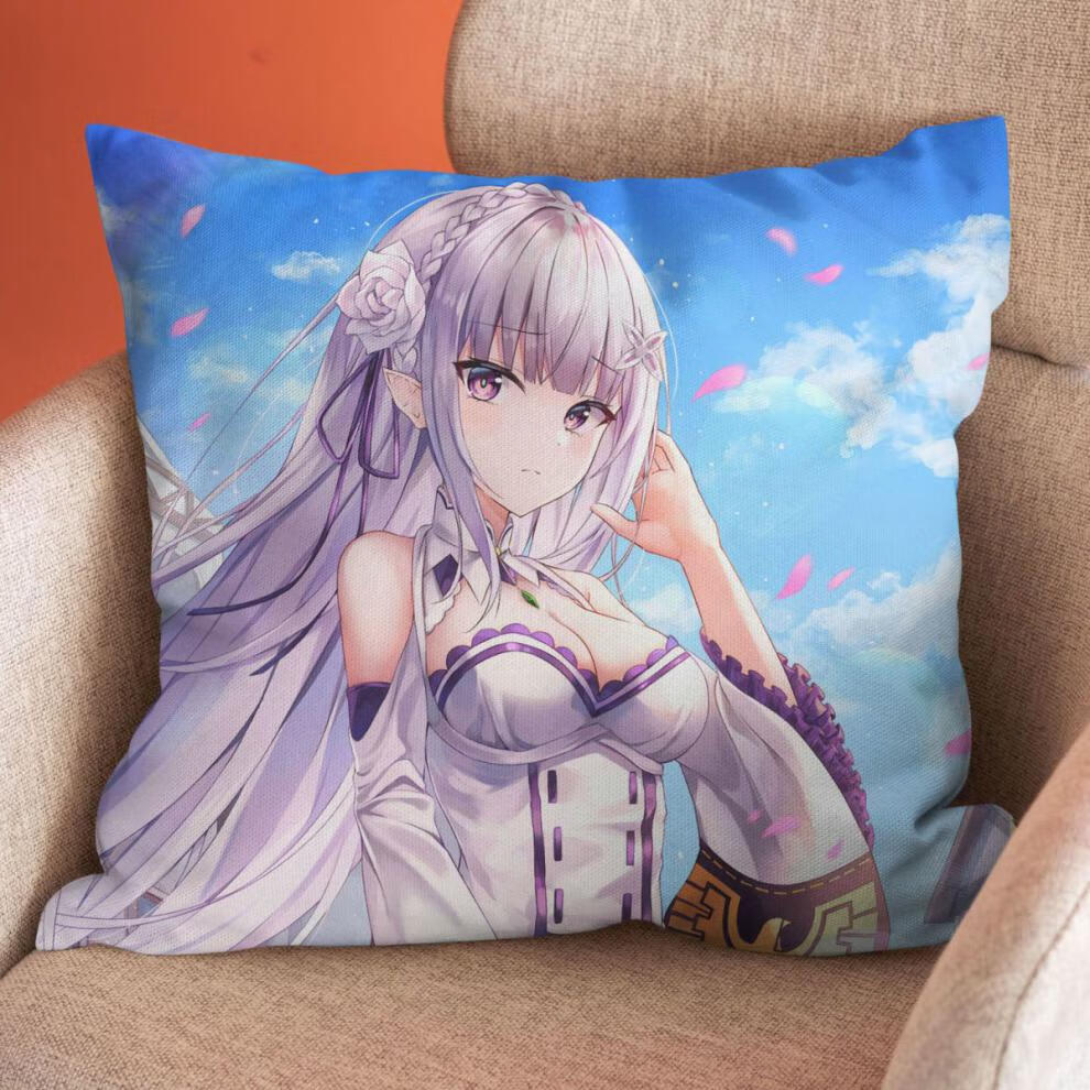 蕾姆手办1比1抱枕二次元从零开始的异世界生活周边拉姆动漫靠枕头靠垫