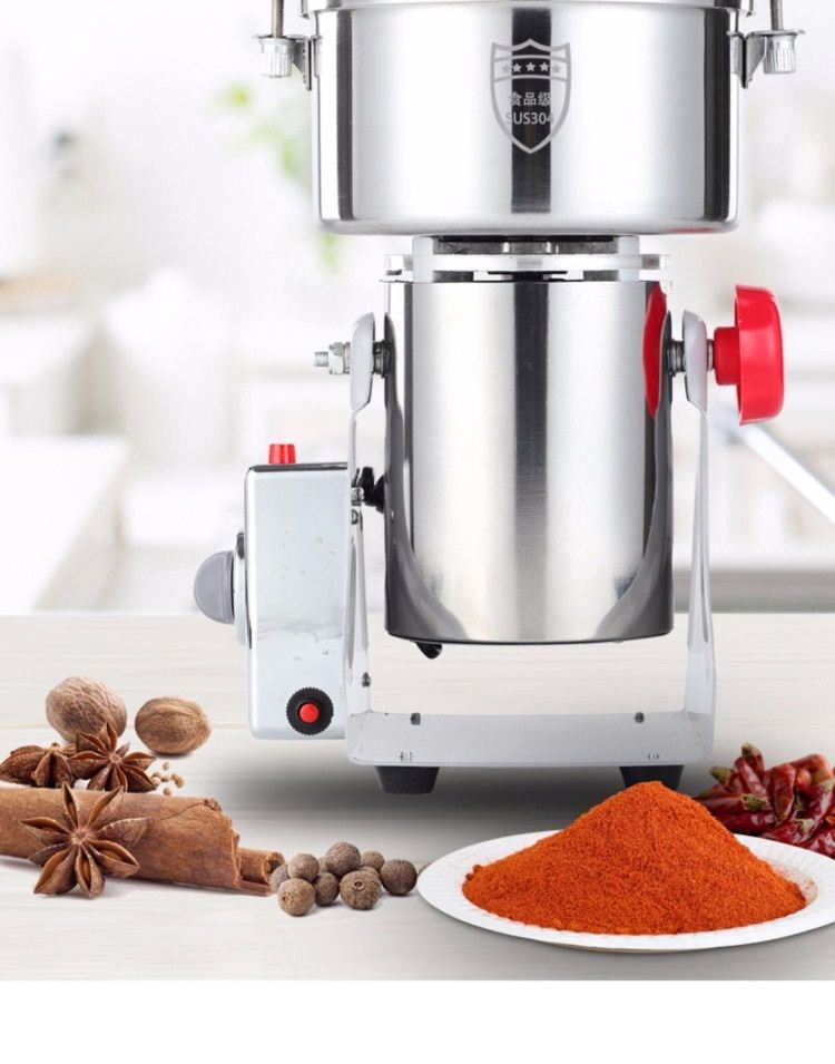 绞辣椒的机器新款粉碎机磨粉机多功能研高速灵芝打粉机研磨机新款直立