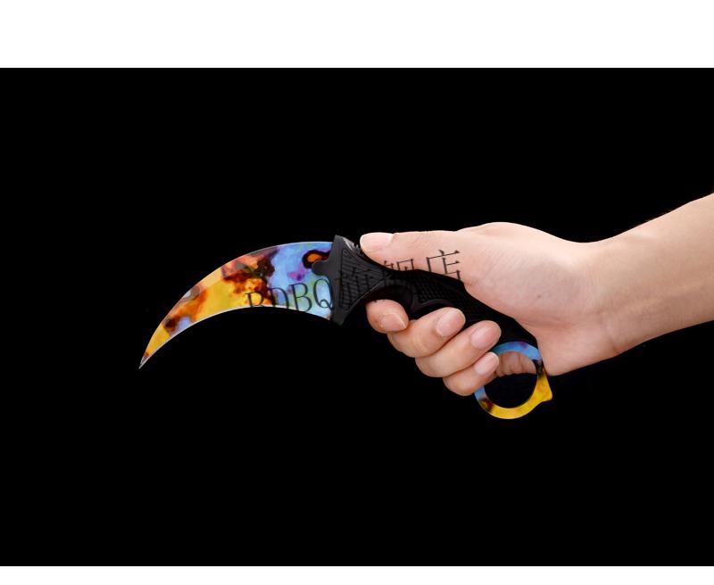 樱途六一儿童节礼物csgo游戏周边爪子刀实体实物模型未开刃鹰爪刀