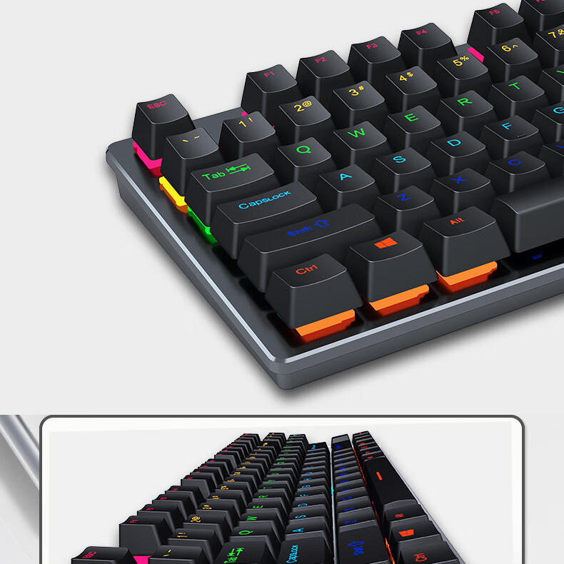 雷蛇(razer) 雷蛇(razer)机械键盘 有线青轴办公键盘电竞 朋克电脑