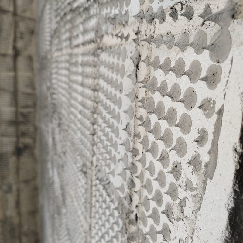 拍浆拍水泥浆拉毛甩浆拍子自制工地墙面拍浆工具不锈钢网孔板汉资 25x