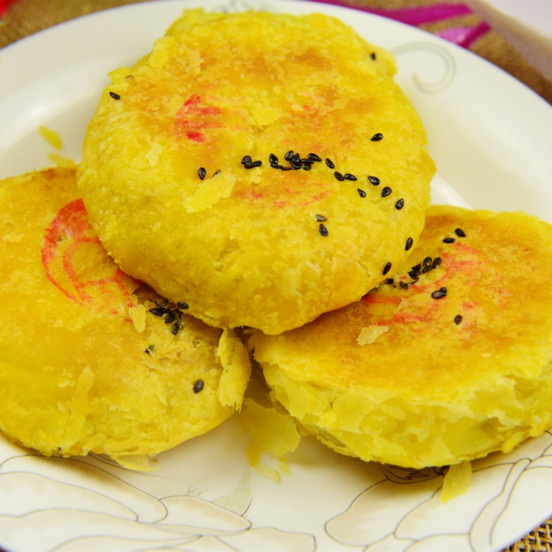 德祥隆临洮酱菜园点心月饼桃酥蛋黄酥芝麻清油营养饴香园岷县老味道