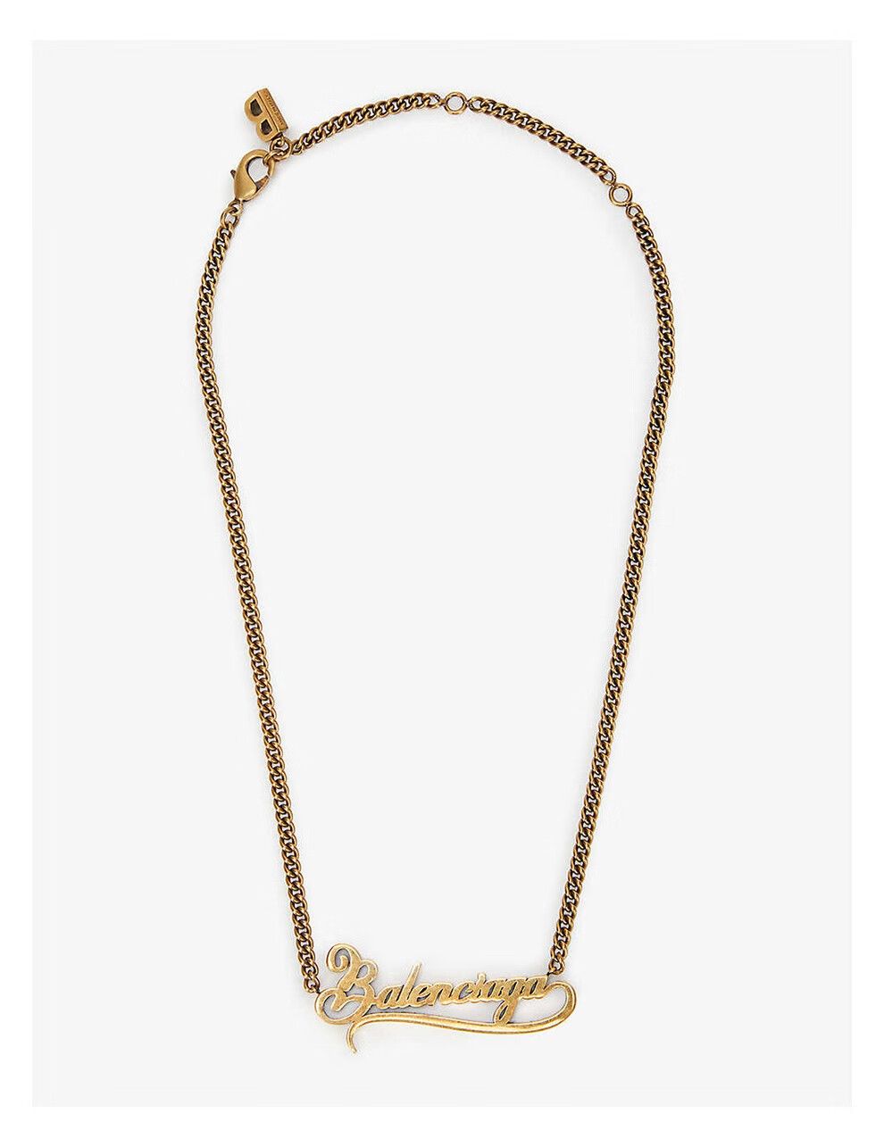 balenciaga 巴黎世家 2022年新款男女通用金属徽标项链 674577 tz99j