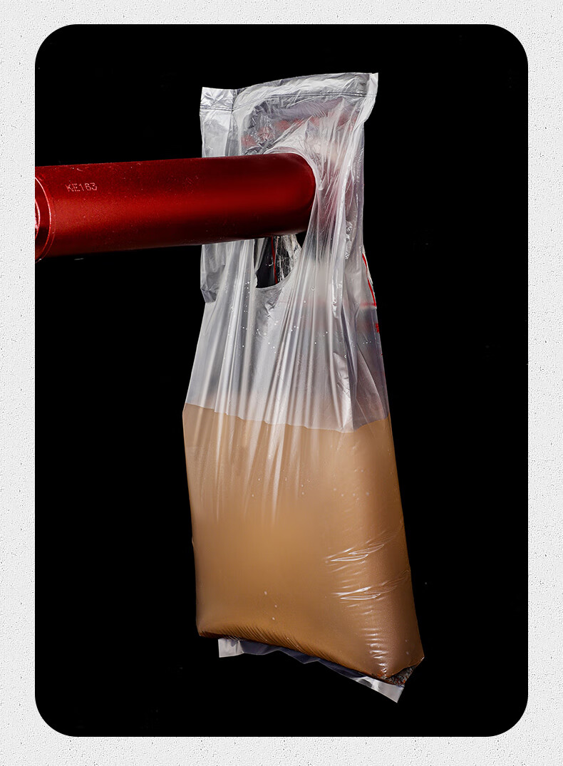 防尘袋水钻一次性电锤打孔空调接水袋防水罩打孔洞加厚塑料防水袋 90