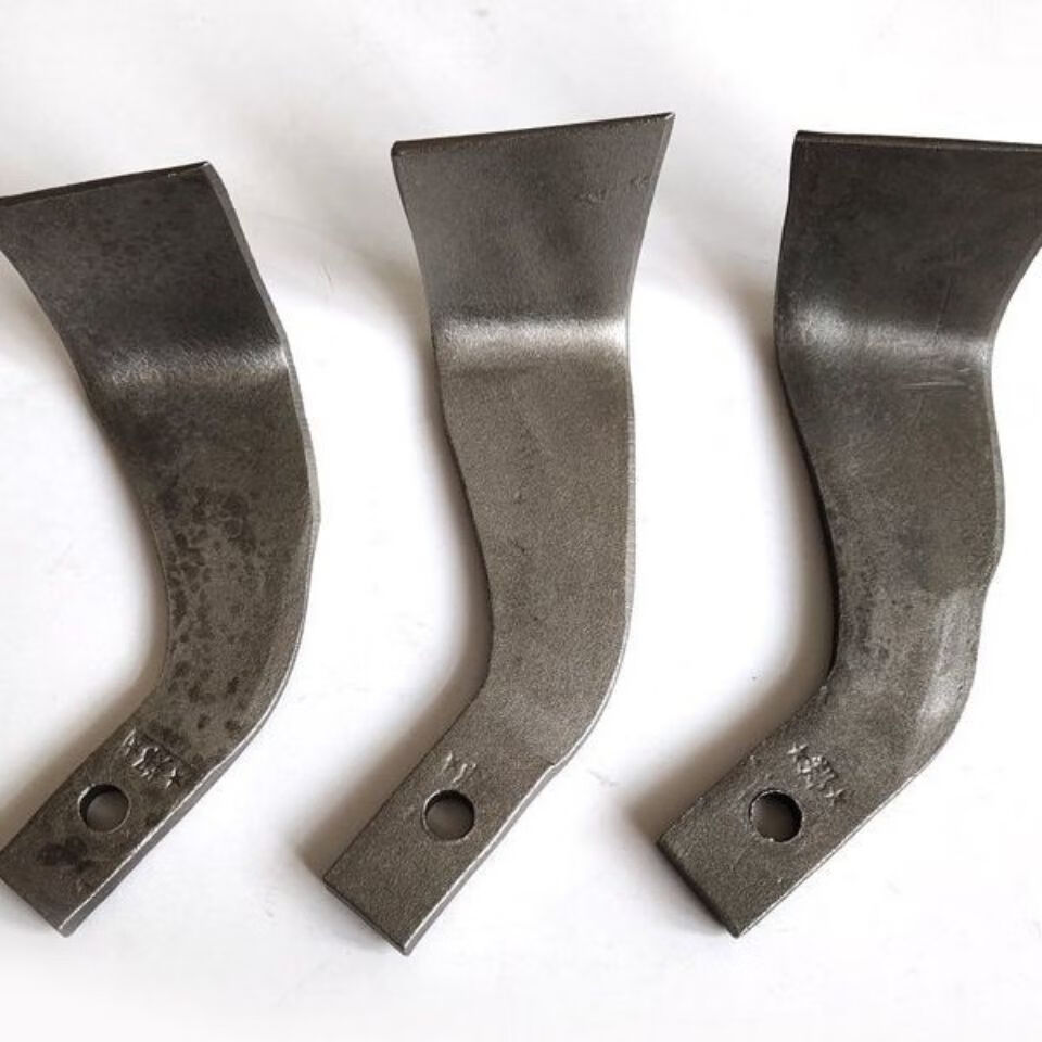 旋耕机刀片七字旋灭一体刀45度七字刀245小七字刀灭茬刀秸秆粉碎 245