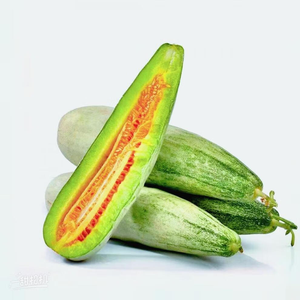 时染(shiran)山东头茬羊角蜜甜瓜当季新鲜水果孕妇香脆瓜整箱 店家