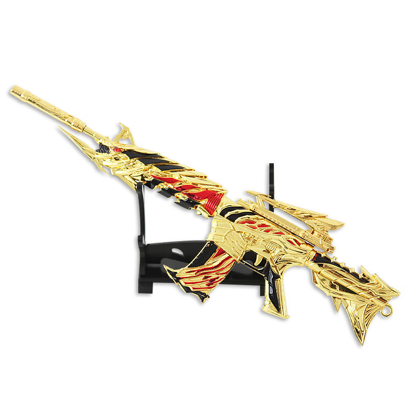 迷你火线武装周边屠龙龙啸无影龙血天使恶魔m4a1黑骑士98k合金模型