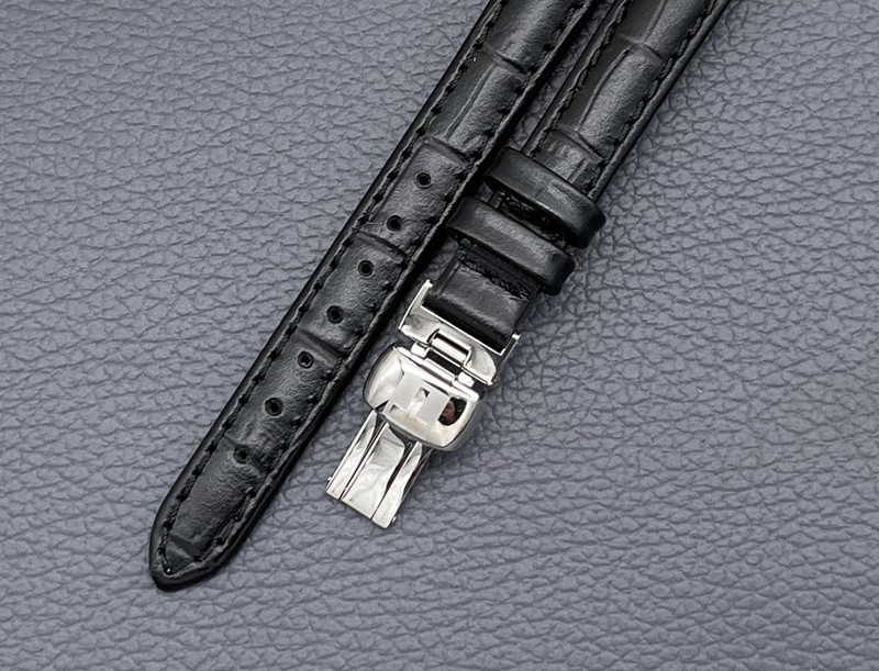 适用于天梭1853力洛克t41原装真皮表带l134l234t006207a原厂皮带女原