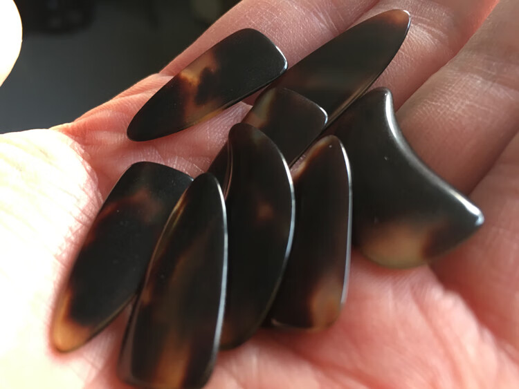 敦煌专业古筝指甲型古筝指甲古筝拨片义甲音乐学院专用货真价实材质