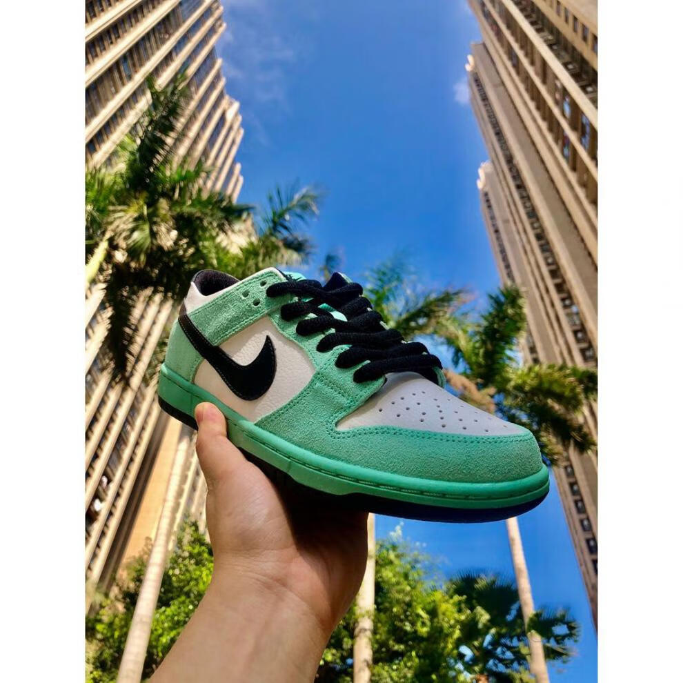 彼燕【官方旗舰】 aj新款sb dunk low冰蓝金银宝马低帮男女鞋低帮学生