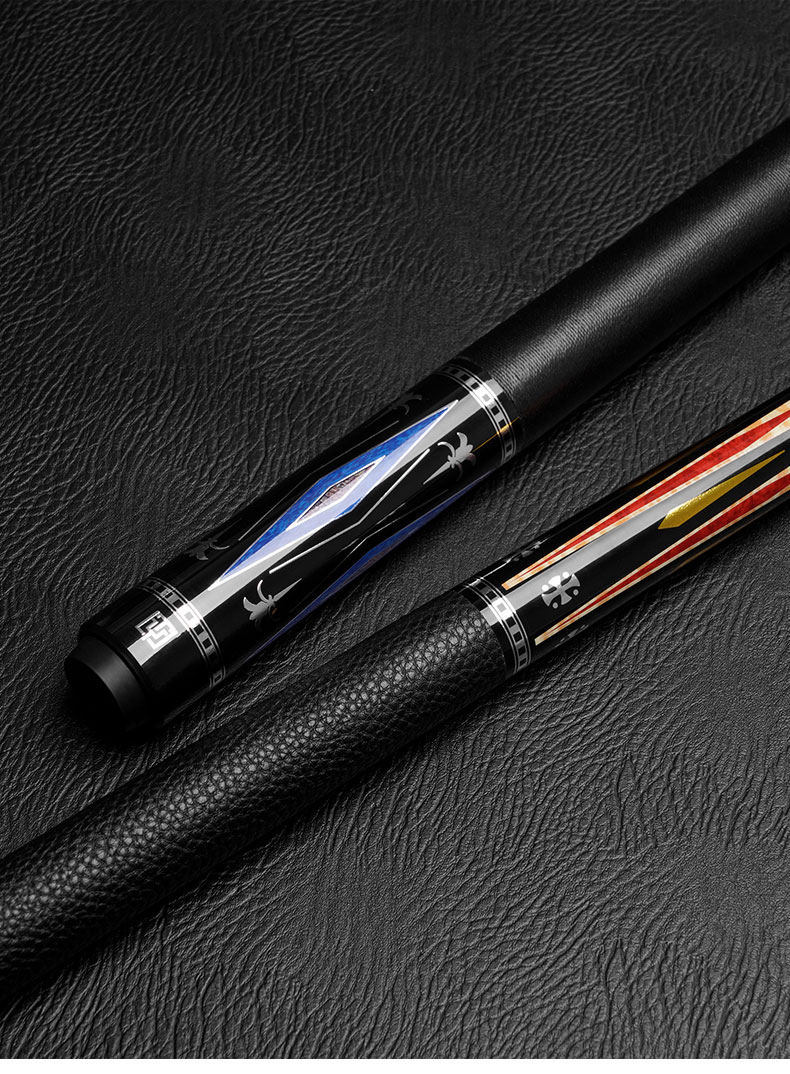 【京选推荐】野豹准神2台球杆大头ty太一分体九球杆中式黑八杆美式中