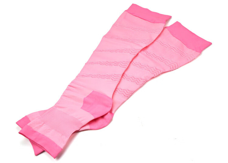 欧瑾束腿袜日本5段压力袜运动 睡眠塑腿袜 中筒小腿塑形美腿袜 w 全