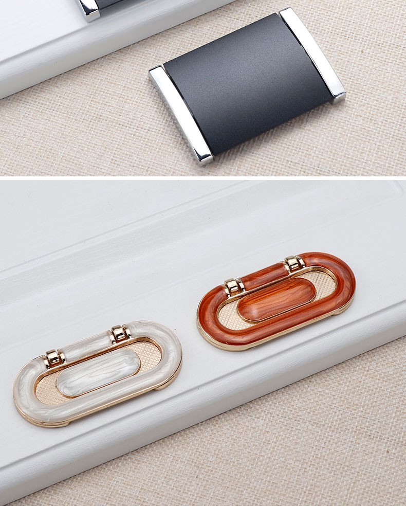 简约抽屉柜门暗拉手欧式隐形平装柜子衣柜门把手橱柜拉手x黑色暗扣