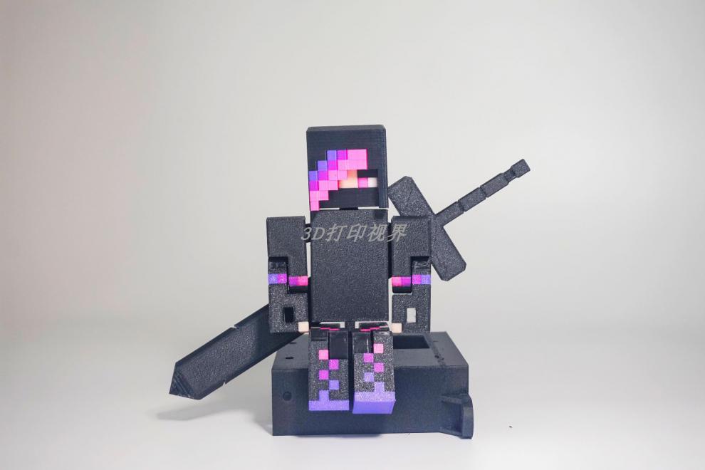 人仔周边mcceris末影女王多关节可动模型玩具送闺蜜老公男女朋友 him