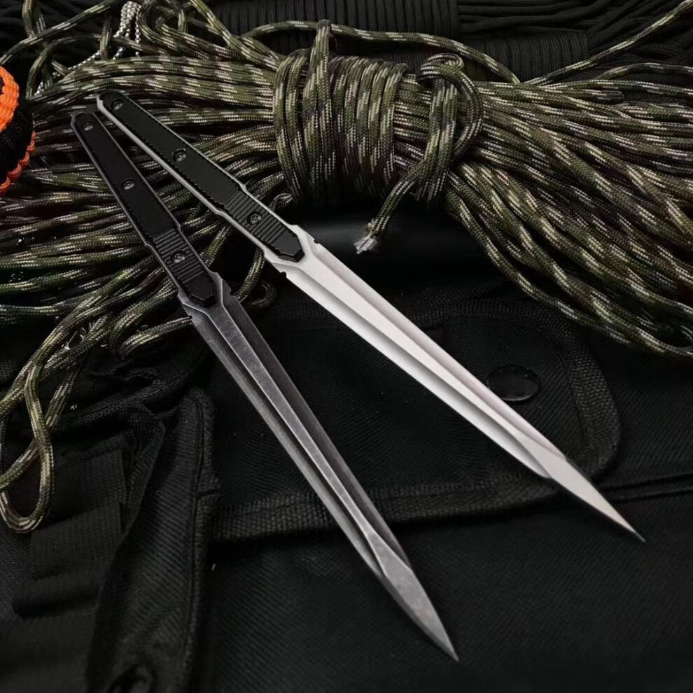 士军·刀手刺拳刺尖刺户外随身小刀edc防身刀具瑞士军刀高硬度茶锥刀