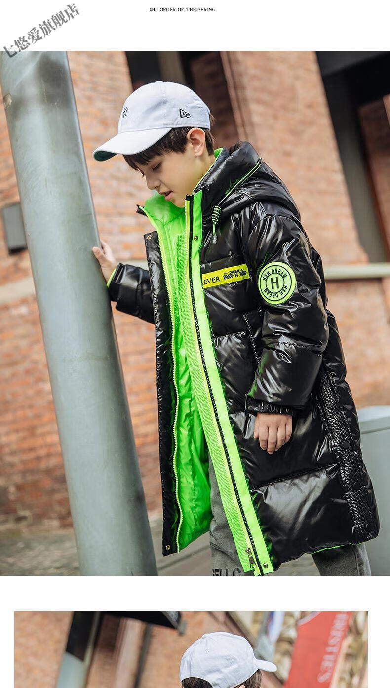 男童冬款棉服6-15岁小男孩可以穿的棉袄中大童加厚保暖外套男孩子韩版