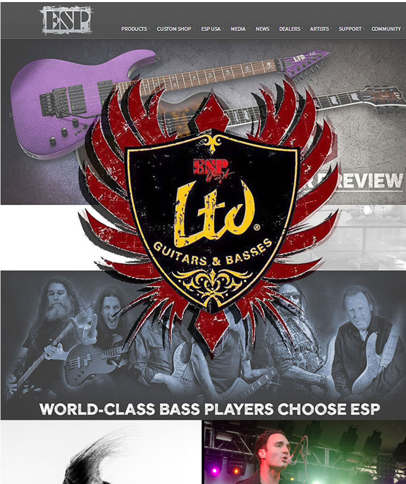 esp ltd异形大叉子燕尾mh230电吉他金属摇滚爵士双摇电吉他品质定制款