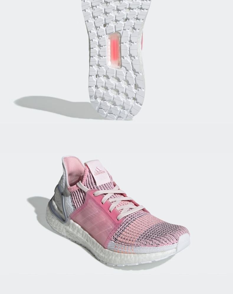 阿迪达斯官网adidas UltraBOOST 19 W女鞋跑步运动鞋EF6517 粉/粉/锡 38(235mm)