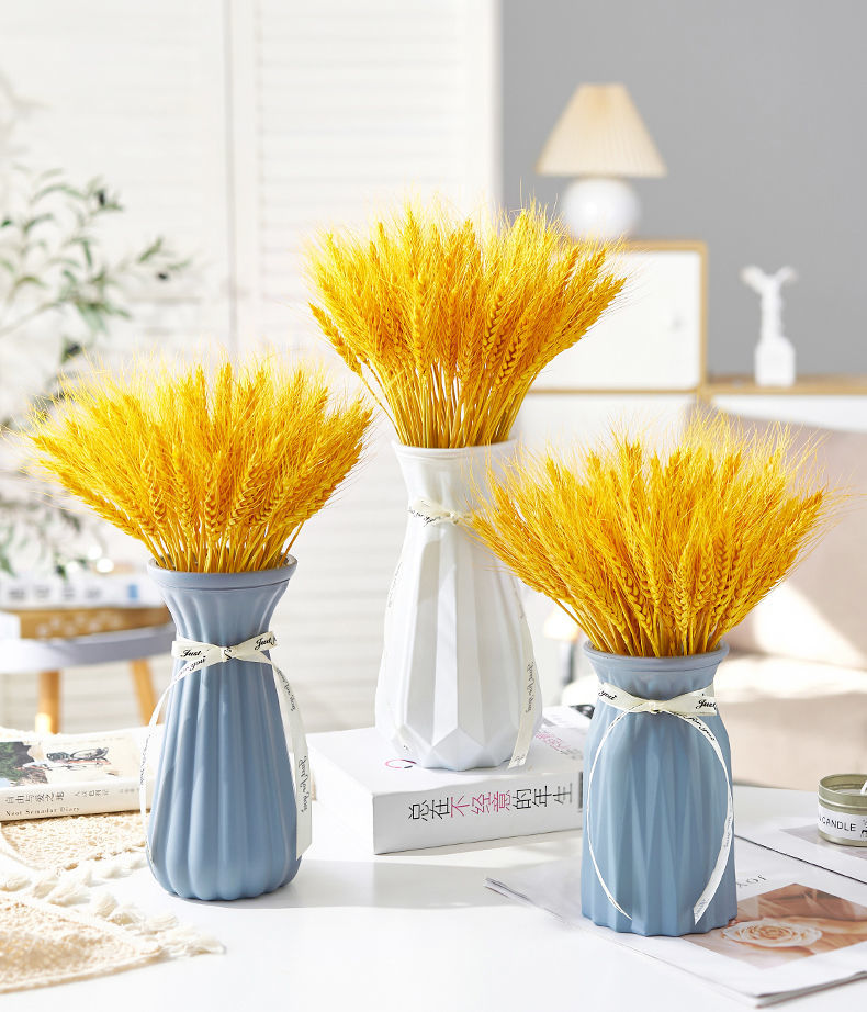 天然黄金麦穗干花花束开业大麦家庭装饰礼物摆件花篮田园拍摄道具