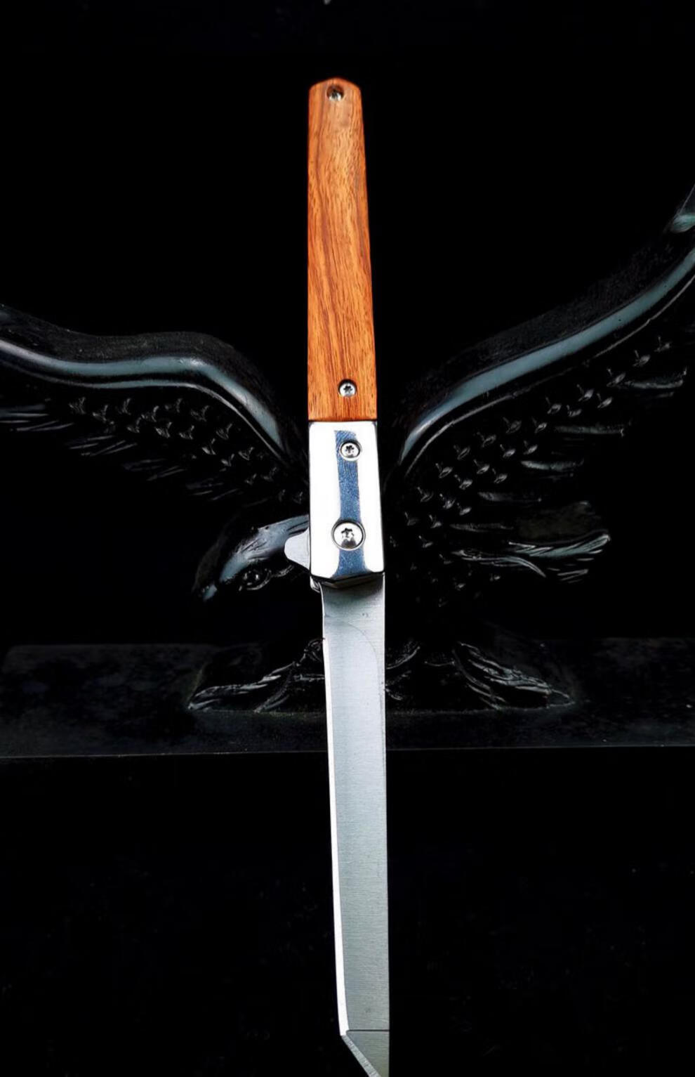 菊田水果刀进口高硬度匕手多功能户外野营装备刀具折叠工具便携刀随身