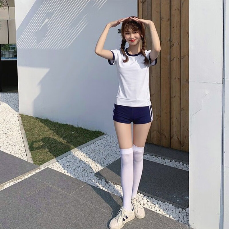 泳衣女保守分体两件套学生性感纯欲风运动死库水泡温泉游泳装女士