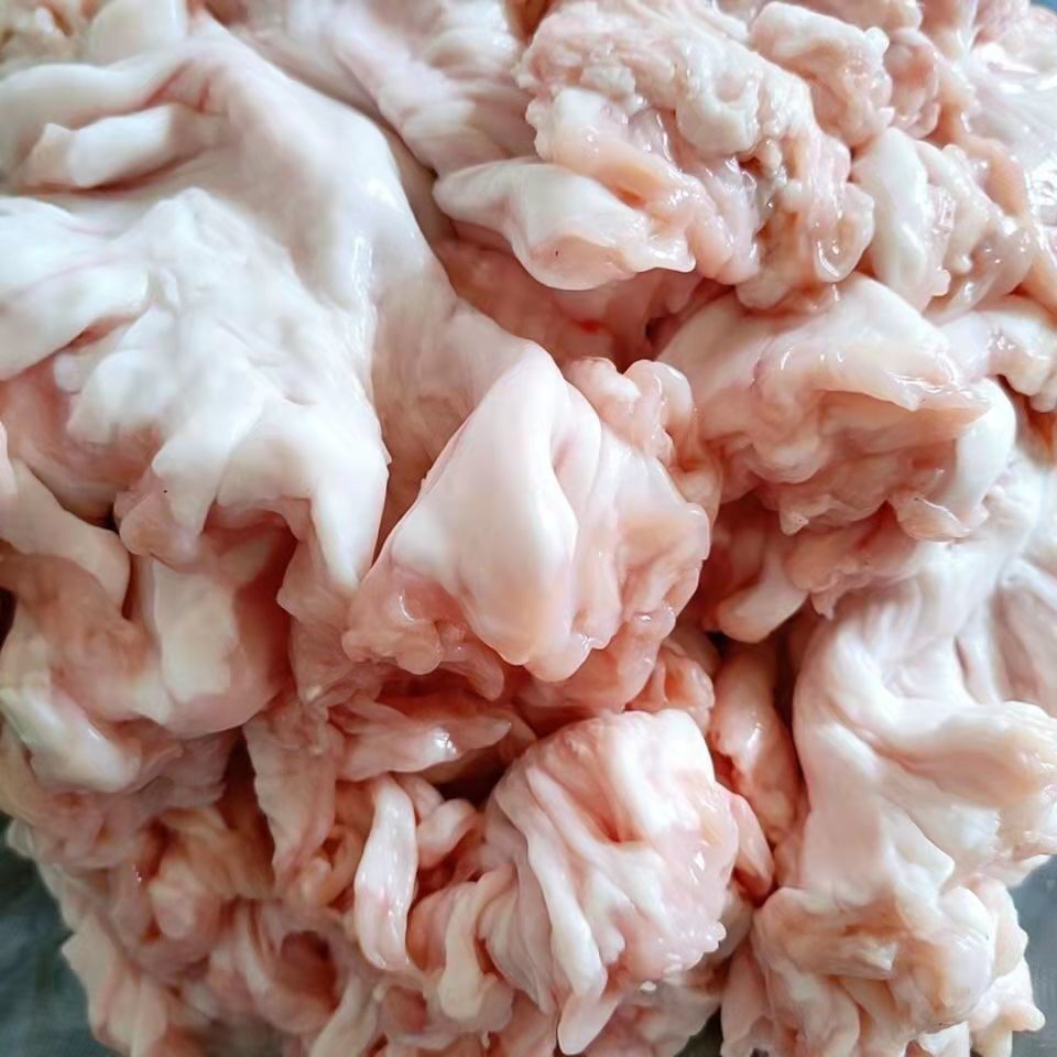 锦祥橙 新鲜鸡冠油花边油猪冠油网油水油连体猪油食用去淋巴猪下水油1