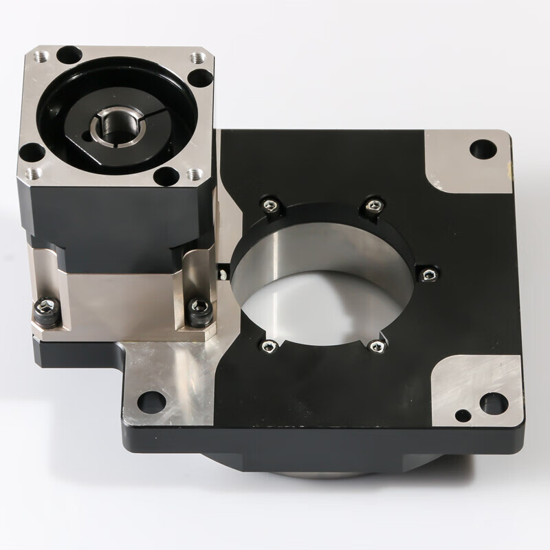 6085130精密中空旋转平台电动转盘圆盘转台步进伺服电机分度盘wp20010