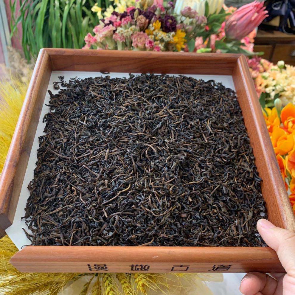 老干烘茶叶 洪洞大叶茶 500g 山西特产干烘茶叶齐老鲁屯留焦香袋装