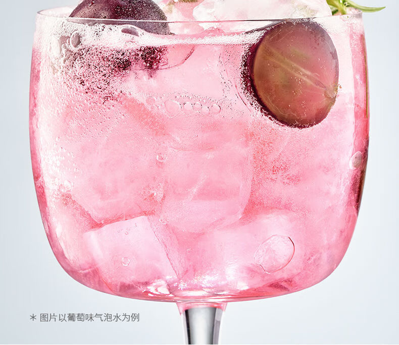 奈雪の茶 500ml 奈雪的茶果味气泡水 白桃味葡萄味柠檬味荔枝味 葡萄