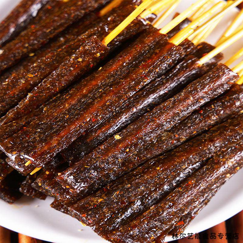 晨臻 素羊肉串辣条儿时回忆5毛麻辣辣片8090后怀旧小吃零食小卖部校园