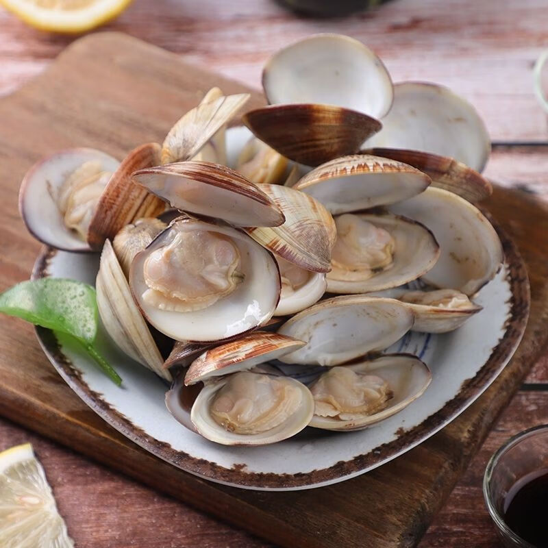 恺蒂鲜码头直销鲜活蛤蜊美贝无沙花甲花蛤文蛤黄蚬子