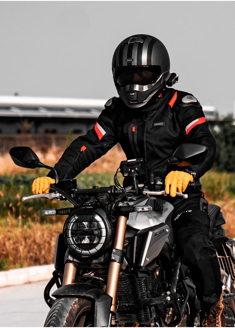 【旗舰自营】blauer骑行服 夏季骑行服男摩托车拉力服女机车套装四季