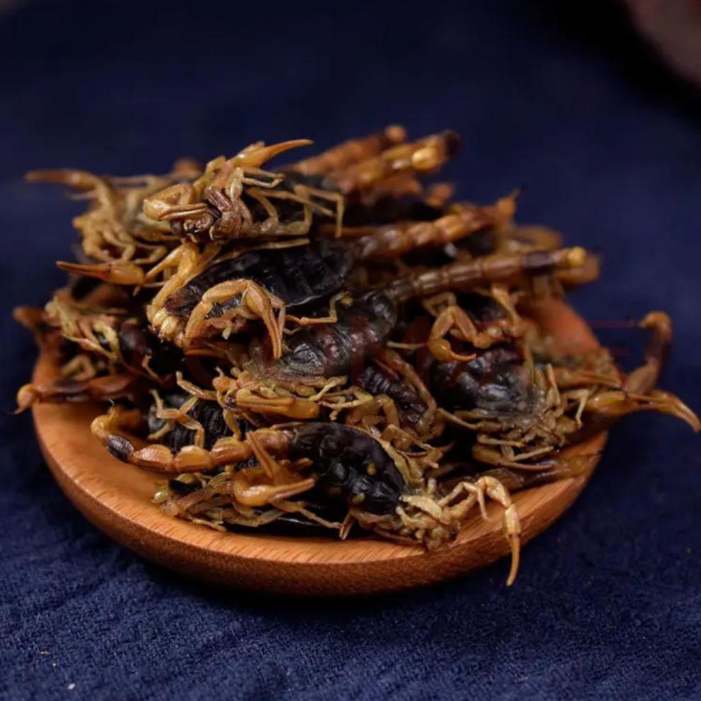 中药材 清水蝎子干 全虫全蝎干蝎子药用食用泡酒 全蝎粉 整只 清水